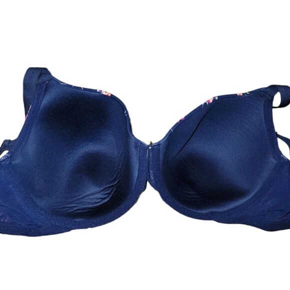 NWOT Cacique Light Lightly Lined T-Shirt Bra Luminous Floral 44D - Picture 8 of 11